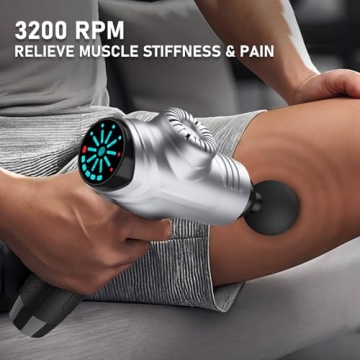 RAEMAO Massage Gun for Deep Tissue Relief and Recovery