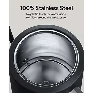 Gooseneck Electric Tea Kettle with 5 Temperature Presets