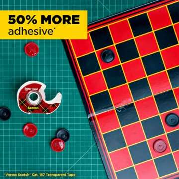 Scotch Super-Hold Tape - 50% More Adhesive, 4 Rolls