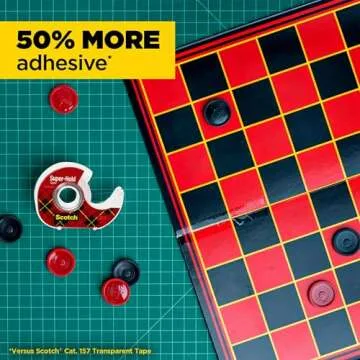 Scotch Super-Hold Tape - 50% More Adhesive, 4 Rolls