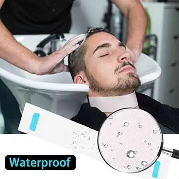 IOOROSE 5 Rolls Disposable Barber Paper Neck Strips for Grooming