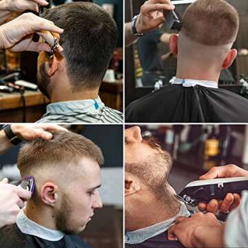 IOOROSE Disposable Barber Paper Neck Strips - 5 Rolls