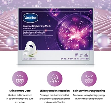 Vaseline Brightening Face Facial Mask for Glowing Skin