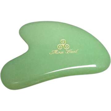 Jade Facial Massager for Anti-Aging and Skin Rejuvenation