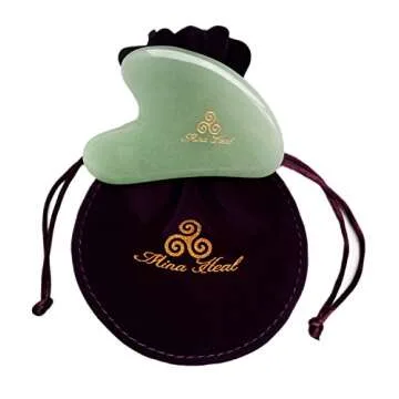 Jade Facial Massager for Anti-Aging and Skin Rejuvenation