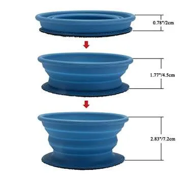Mogoko Eco-Friendly Collapsible Dog Bowls for Travel