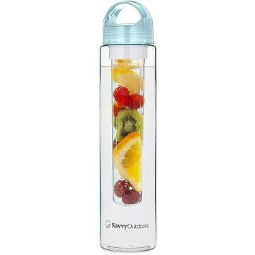 Fruit Infuser Water Bottle - BPA Free & Reusable