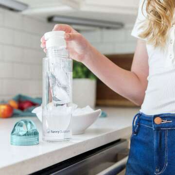 Fruit Infuser Water Bottle - BPA Free & Reusable