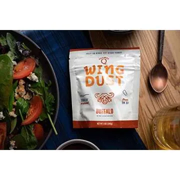 Keen Flavor Awaits with BBQ Buffalo Wing Dust - 5 Oz Bag