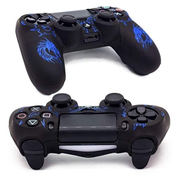 PS4 Controller Silicone Cover with Anti-Slip Grip Dragon Design