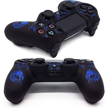 PS4 Controller Silicone Cover with Anti-Slip Grip Dragon Design