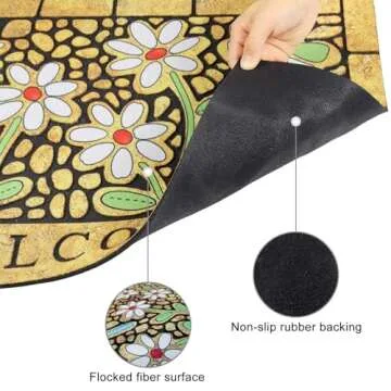Durable CHICHIC Door Mat 24 x 36 Inch Outdoor Entry Mat