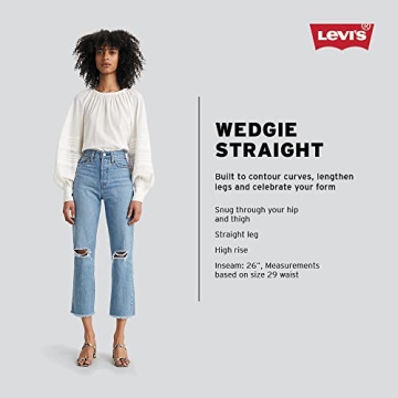 Levi's Women's Wedgie Straight Jeans - Love in The Mist