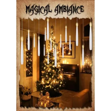 GenSwin Flameless Floating Candles with Remote Control