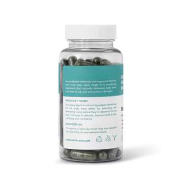 Body Magic Chlorophyll Capsules - 30 Vegan Capsules for Detox, Digestion, Gut Health, Skin Support, ...