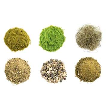 Desert Miniature Basing Kit for Wargame Terrain Scenery