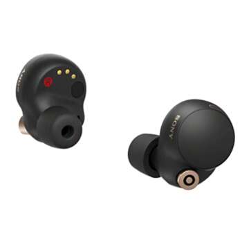 Sony Noise-Cancelling True Wireless Bluetooth Earbuds WF-1000XM4 - Black (Renewed)