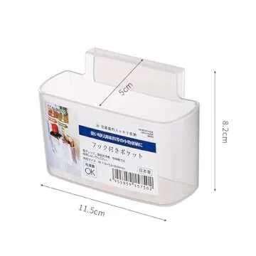 WonLiq 2 Pack-Cheese Slice Holder for Fridge, Refrigerator Side Door Hanging Storage Container Box, Cooking Tools for Kitchen, Storing Seasoning Bags