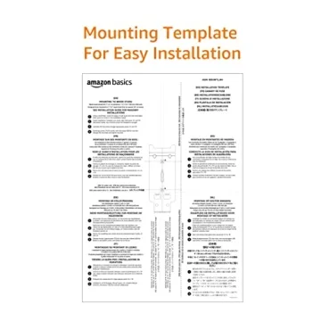Amazon Basics Fixed Wall Mount for 12 to 40 Inch TVs