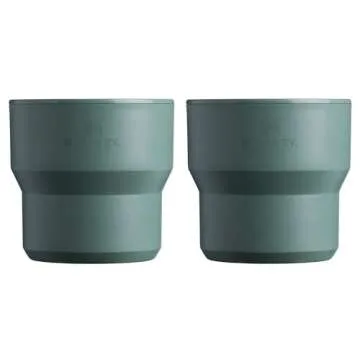 Stanley Wildfare Core Stacking Cups Set 2-Pack | 10 oz Stackable Cups | Camping Essentials for Your ...