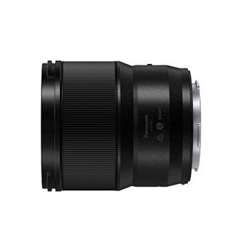 PANASONIC LUMIX S Series Camera Lens, 85mm F1.8 L Mount Interchangeable Lens for Mirrorless Full Frame Digital Cameras, S-S85, Black