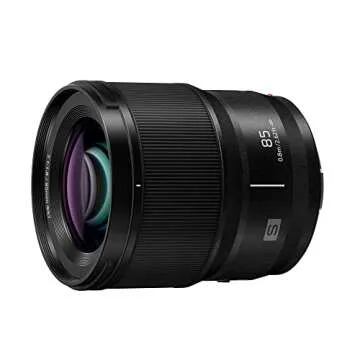 PANASONIC LUMIX S Series Camera Lens, 85mm F1.8 L Mount Interchangeable Lens for Mirrorless Full Frame Digital Cameras, S-S85, Black