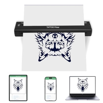 YILONG Tattoo Stencil Printer Portable ATS886 for Artists