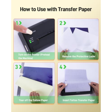 YILONG Tattoo Stencil Printer Portable ATS886 for Artists