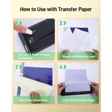 YILONG Tattoo Stencil Printer Portable ATS886 for Artists