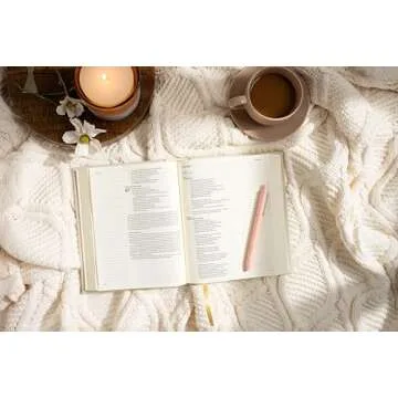 CSB Notetaking Bible, Floral Cloth Over Board, Black Letter, Wide Margins, Journaling Space, Single-Column, Reading Plan, Easy-to-Read Bible Serif Type