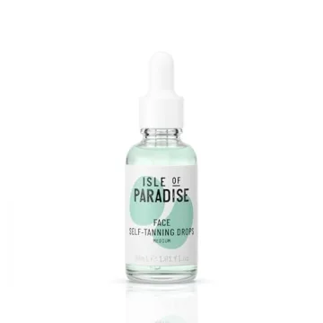 Isle of Paradise Self Tanning Drops, Medium (Golden Glow) - Vegan and Cruelty Free Self-Tan Drops, 1...