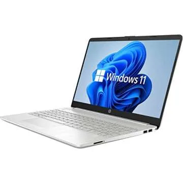 HP 2022 New 15 Laptop, 15.6" HD LED Display, Intel Dual-Core Processor, Intel UHD Graphics, 16GB DDR4 RAM, 1TB SSD, Ethernet Port, USB Type-C, Long Battery Life, Windows 11