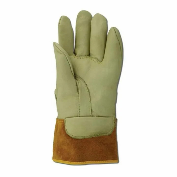 MAGID Leather Lineman Gloves - Size 10, Insulated Safety