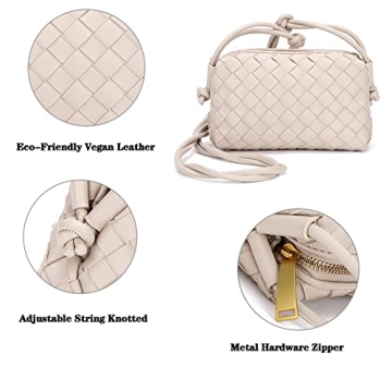 Stylish Woven Crossbody Bag for Women - Versatile & Chic
