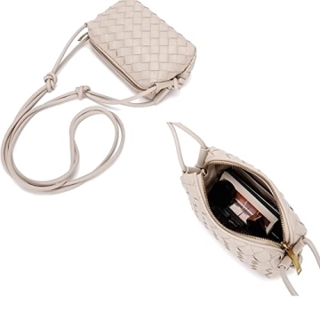 Stylish Woven Crossbody Bag for Women - Versatile & Chic