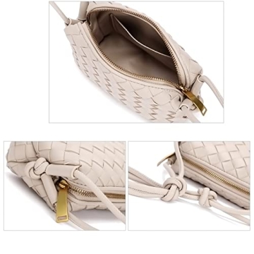 Stylish Woven Crossbody Bag for Women - Versatile & Chic