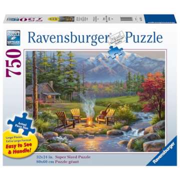 Ravensburger Riverside Living Room Puzzle - 750 Piece Jigsaw
