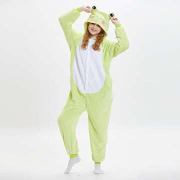Charming iNewbetter Frog Onesie Pajamas for Year-Round Fun