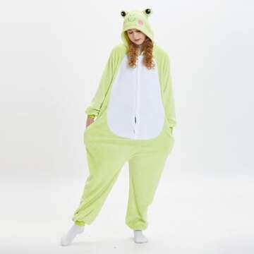 Charming iNewbetter Frog Onesie Pajamas for Year-Round Fun
