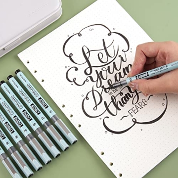 WRITECH Liquid Fineliner Pens Pack - Precision and Versatility