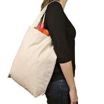 Axe Sickle 3 PCS Canvas Tote Bag Bottom Gusset 16 X 16 X 5 inch Heavy 12oz Tote Shopping Bag, Washable Grocery Tote Bag, Craft Canvas Bag, White.