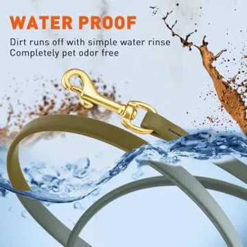 Viper K9 Biothane Working Dog Leash - Waterproof & Odor-Proof