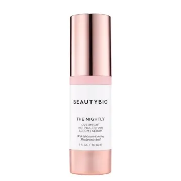 Luxury Anti-Aging Night Serum with Retinol & Peptides