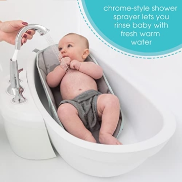 Summer Infant My Size Tub - Stylish 4-in-1 Baby Bath Solution