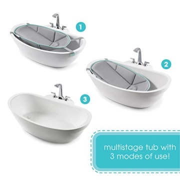 Summer Infant My Size Tub - Stylish 4-in-1 Baby Bath Solution