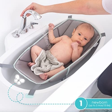 Summer Infant My Size Tub - Stylish 4-in-1 Baby Bath Solution