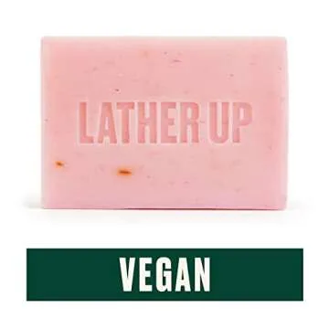 The Body Shop British Rose Cleansing Face & Body Bar 3.5oz