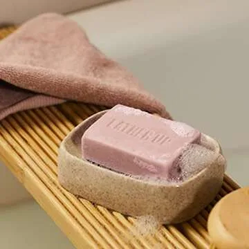 The Body Shop British Rose Cleansing Face & Body Bar 3.5oz