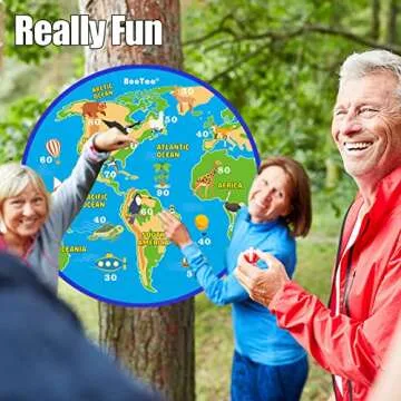 29" Large Dart Board for Kids, BooTaa Kids Dart Board with 12 Sticky Balls, Boys Toys, Indoor/Sport Outdoor Fun Party Play Game Toys, Birthday Gifts for 3 4 5 6 7 8 9 10 11 12 Year Old Boys Girls