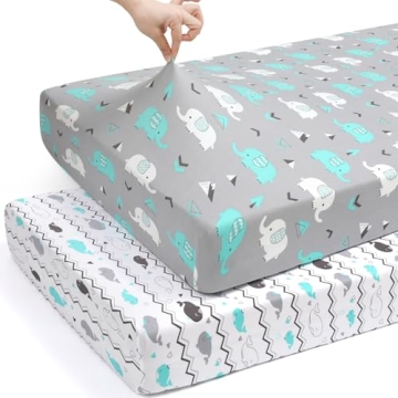 BROLEX Pack n Play Sheets - Ultra Soft Baby Bedding